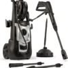 Powerplus POWXG90410 Hogedrukreiniger - 1800W - Max. 140 Bar - 420 L/h - Incl. 8m Slang, Terrasreiniger En Accessoires - Reiniger Voor Auto, Fiets En Meubelen