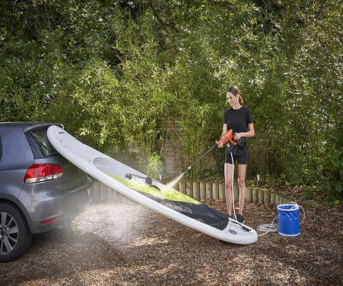 Black & Decker BLACK+DECKER BCPC18B-XJ Hogedrukreiniger - 18V - 24 Bar - Zonder Accu En Lader - Afbeelding 8