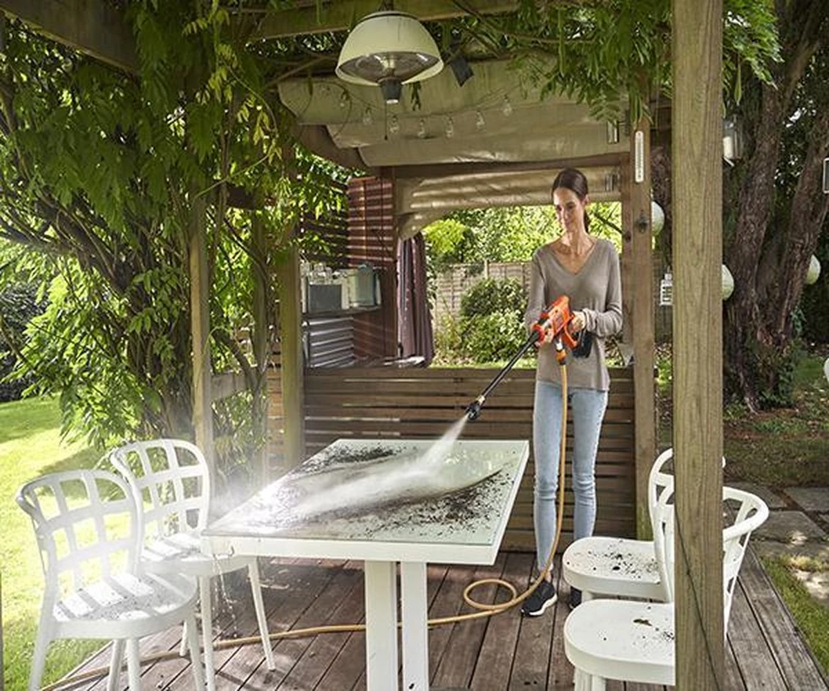 Black & Decker BLACK+DECKER BCPC18B-XJ Hogedrukreiniger - 18V - 24 Bar - Zonder Accu En Lader - Afbeelding 7