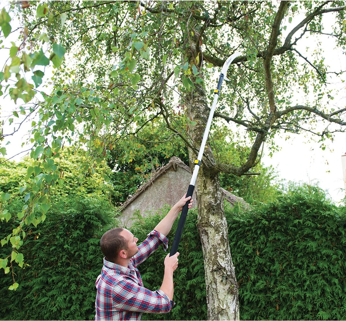 Silverline Telescopische - Snoeizaag 1.5 T/m 2.5 Meter - Zaagblad Lengte 47 Cm - Afbeelding 2