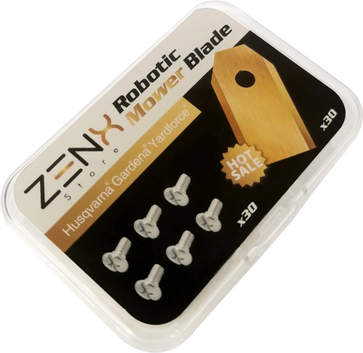 Titanium Robot Grasmaaier Mesjes Voor Husqvarna Automower, Gardena Robotmaaiers - Afbeelding 8