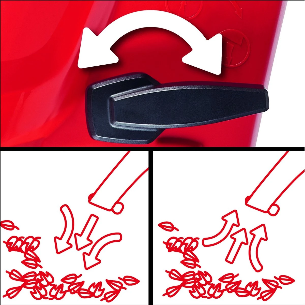 Einhell Elektrische Bladblazer GC-EL 3024 E (blazen, Zuigen & Versnipperen, Zuigbuis Ø75 Mm, Zuigkracht 650 M³/h, Hakselfunctie 10:1, Blaassnelheid 240 Km/h, Opvangzak 40 L) - Afbeelding 10