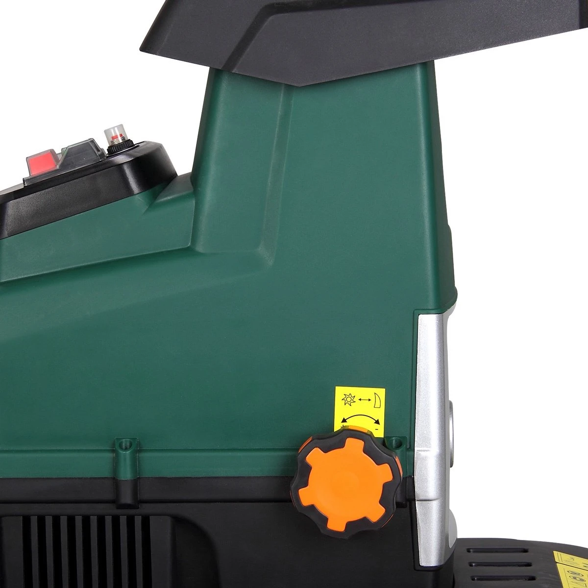 Gardebruk Hakselaar Elektrisch 2800W - 45mm Takdikte - Opvangbak 60 L - Afbeelding 2