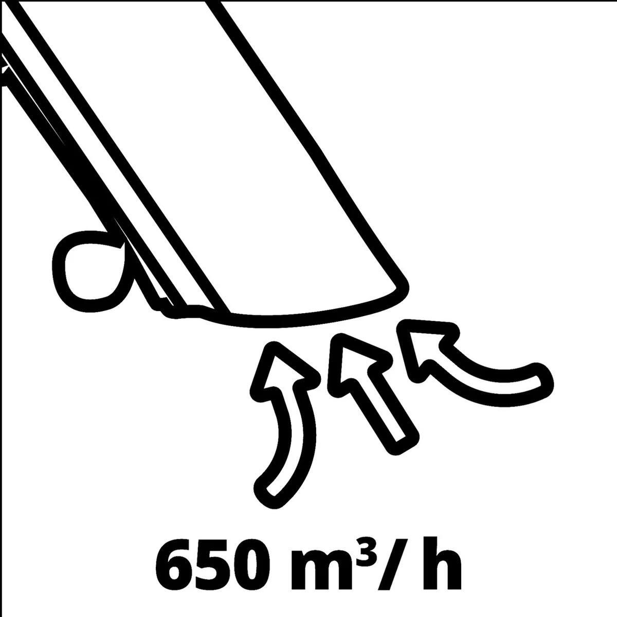 Einhell Elektrische Bladblazer GC-EL 3024 E (blazen, Zuigen & Versnipperen, Zuigbuis Ø75 Mm, Zuigkracht 650 M³/h, Hakselfunctie 10:1, Blaassnelheid 240 Km/h, Opvangzak 40 L) - Afbeelding 11