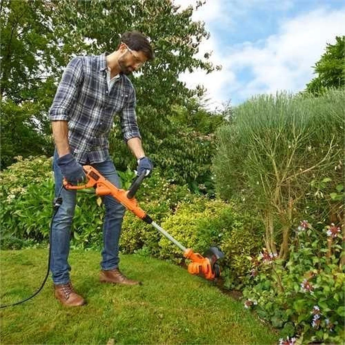 Black & Decker BLACK+DECKER BESTA525-QS Grastrimmer - 450W - 25cm - Gesnoerd - Afbeelding 5