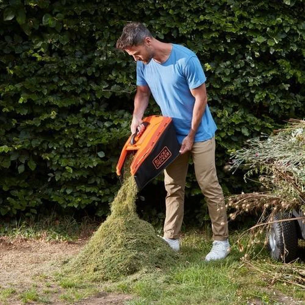 Black & Decker BLACK+DECKER BCMW3318N-XJ Grasmaaier - 18V - 33cm - Excl. Accu & Lader - Afbeelding 14