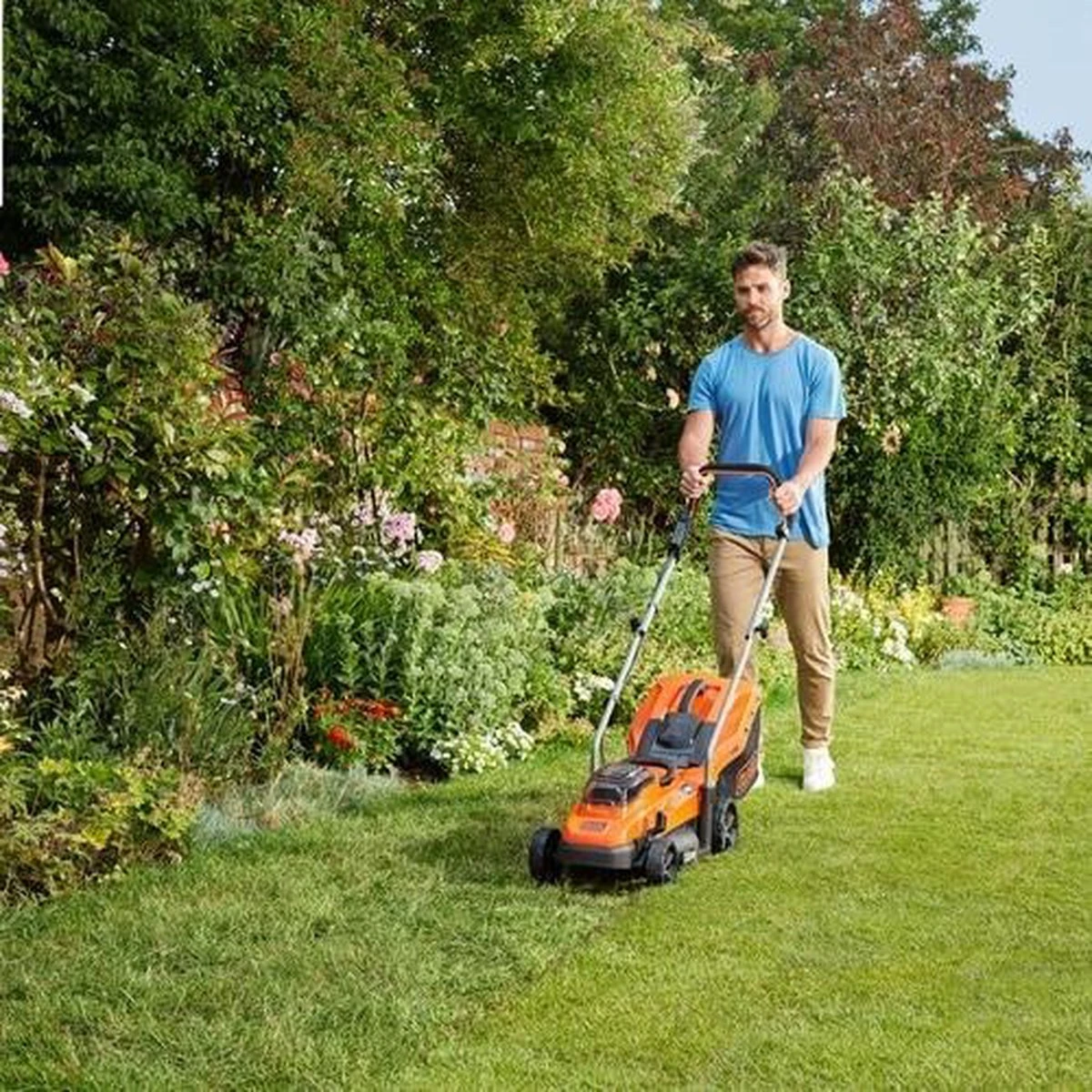 Black & Decker BLACK+DECKER BCMW3318N-XJ Grasmaaier - 18V - 33cm - Excl. Accu & Lader - Afbeelding 15