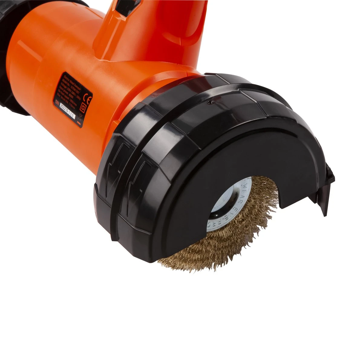 Kibani Elektrische Onkruidborstel 400W - Inclusief 2 Borstels - 11cm Diameter - Voegenreiniger - Stalen En Nylon Borstel - Voegenborstel - Onkruidverwijderaar - Onkruidverdelger - Voegborstel - Afbeelding 4