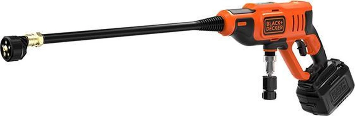 Black & Decker BLACK+DECKER BCPC18B-XJ Hogedrukreiniger - 18V - 24 Bar - Zonder Accu En Lader - Afbeelding 2