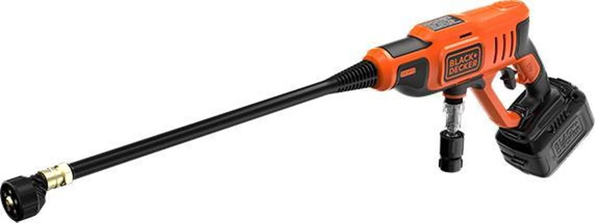 Black & Decker BLACK+DECKER BCPC18B-XJ Hogedrukreiniger - 18V - 24 Bar - Zonder Accu En Lader - Afbeelding 10