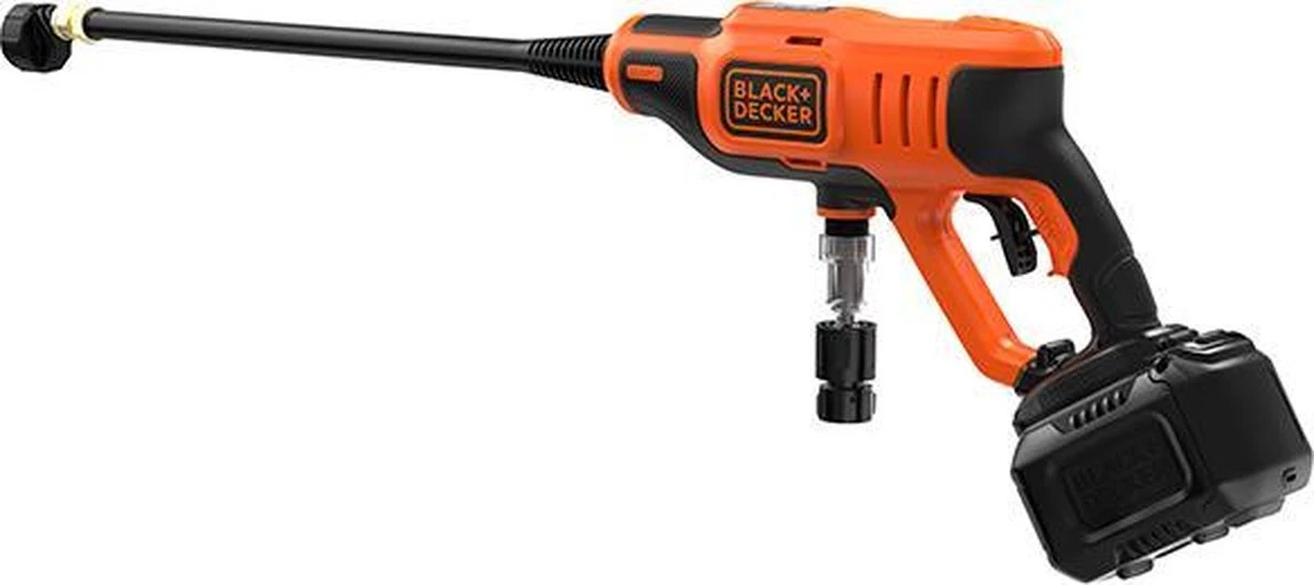 Black & Decker BLACK+DECKER BCPC18B-XJ Hogedrukreiniger - 18V - 24 Bar - Zonder Accu En Lader - Afbeelding 11