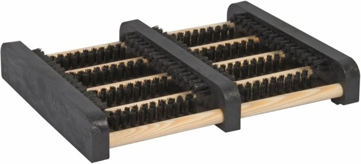 SchoneSchoen Voetveger - Voetenveger - Laarzenborstel - Borstelmat - Schoenenborstel - Laarzenrek - Afbeelding 2