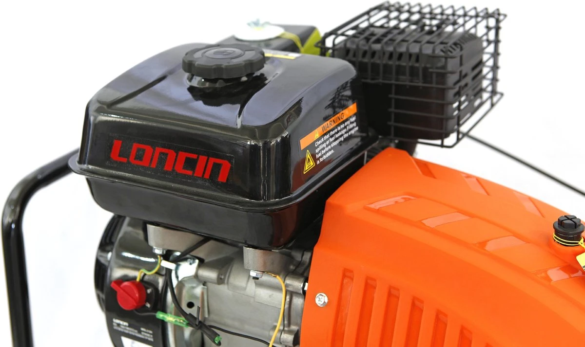 Kibani Grondfrees Benzine - 196cc - 46CM Breedte - 6.5PK - Loncin Motor - Tuinfrees - Tuinfrees Benzine - Bodemfrees - Tuinploeg - Grondfreesmachine - Afbeelding 6