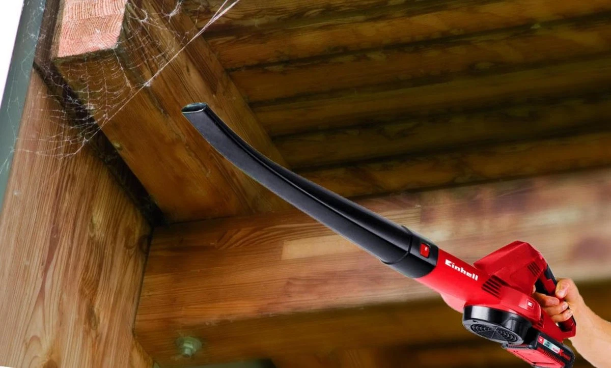 Einhell Accu Bladblazer GE-CL 18 Li E Kit (1x2,0Ah) Power X-Change (Li-Ion - 18 V - 12000 Min-1 - 210 Km/h Blaasluchtstroom - Incl. 2,0 Ah Accu En Lader) - Afbeelding 2