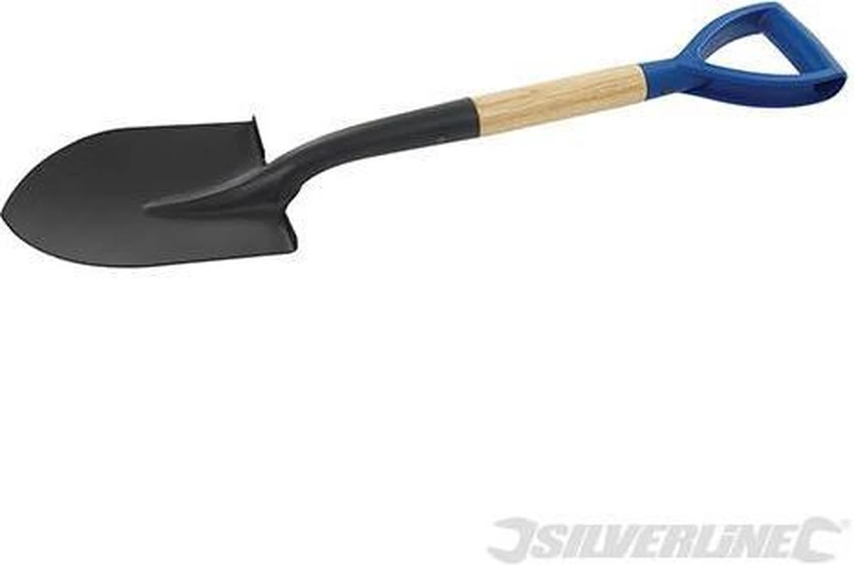 Silverline Mini Spade Met Ronde Kop En Houten Schacht - 70 Cm - Afbeelding 7