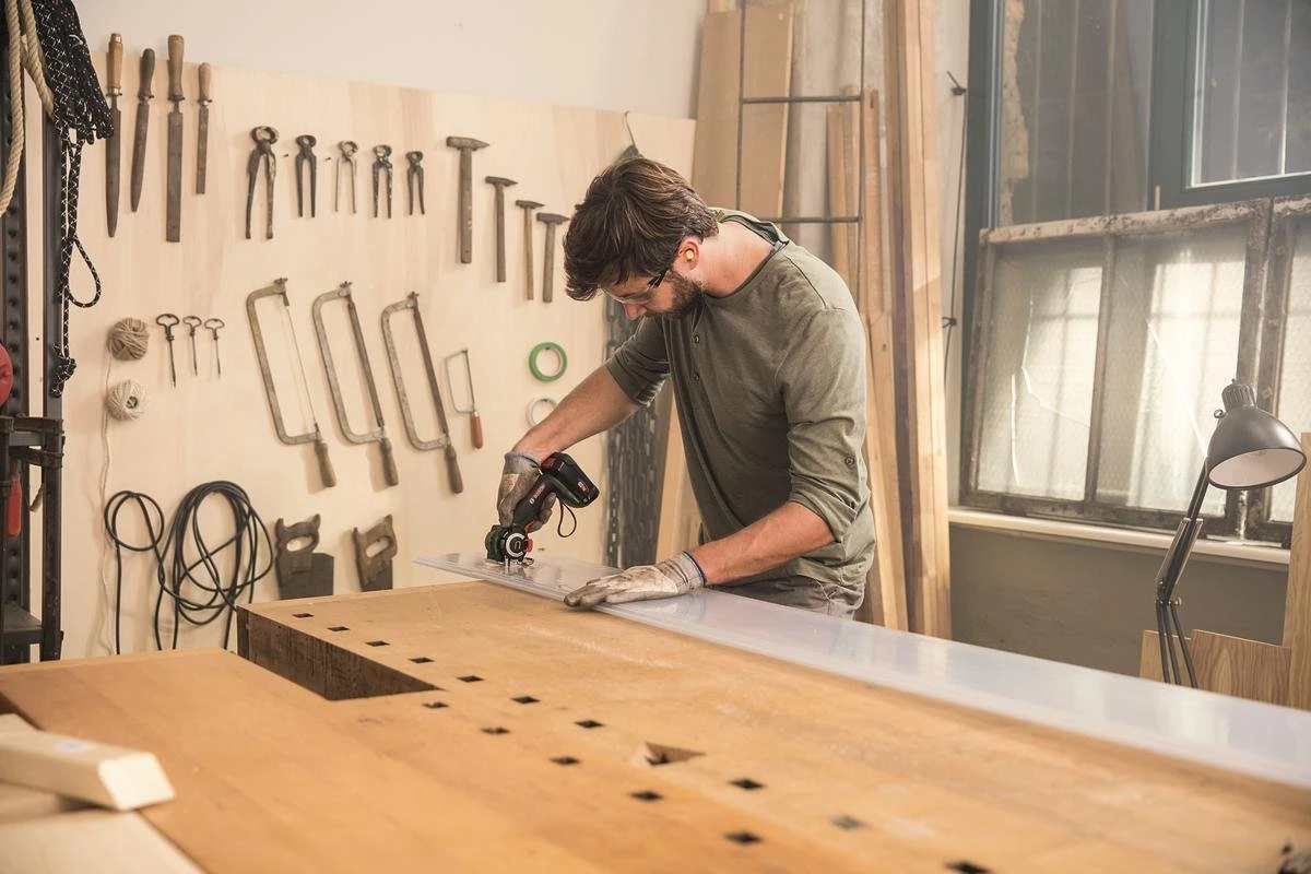 Bosch AdvancedCut 18 Microkettingzaag - Met 1 X 18 V Accu En Lader - Afbeelding 7