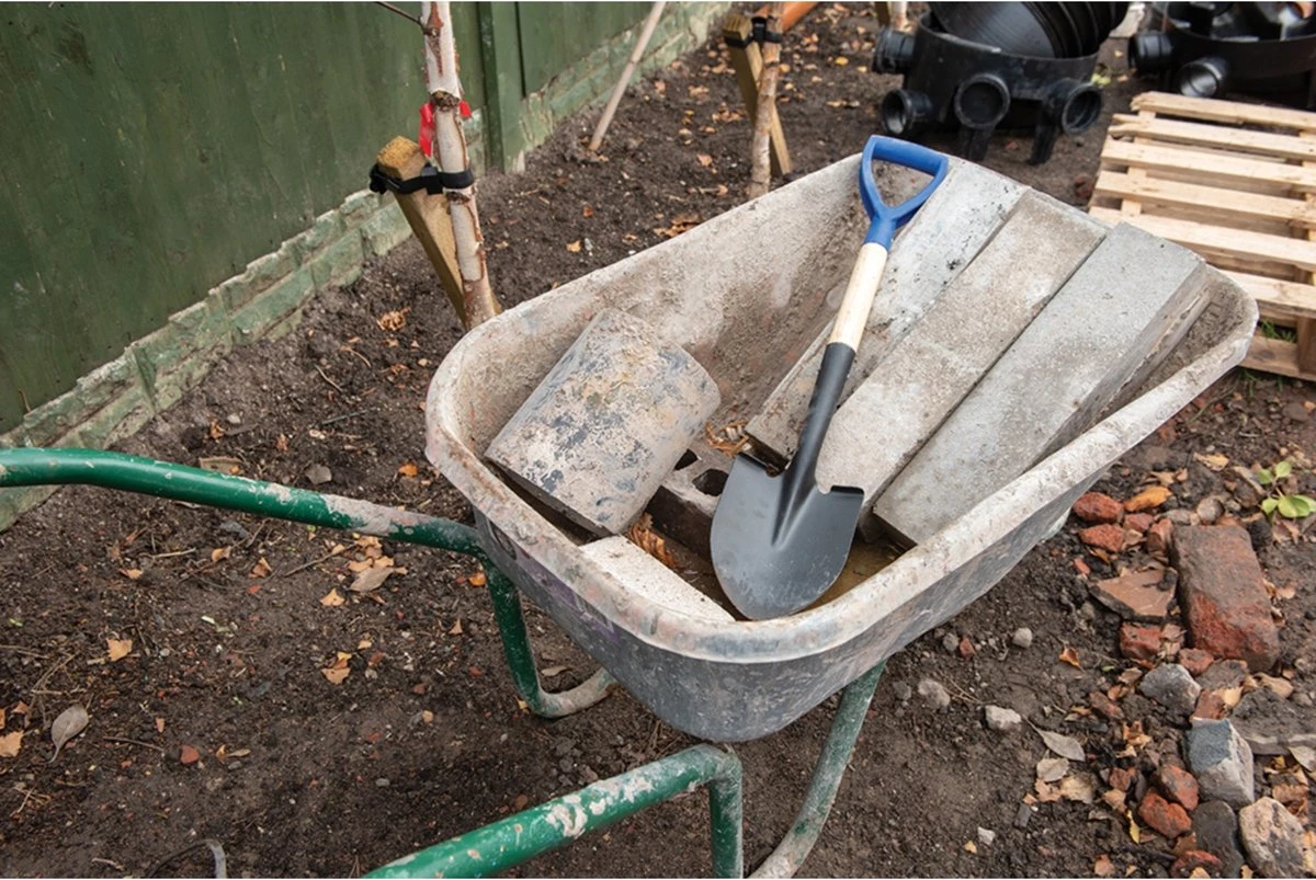 Silverline Mini Spade Met Ronde Kop En Houten Schacht - 70 Cm - Afbeelding 6