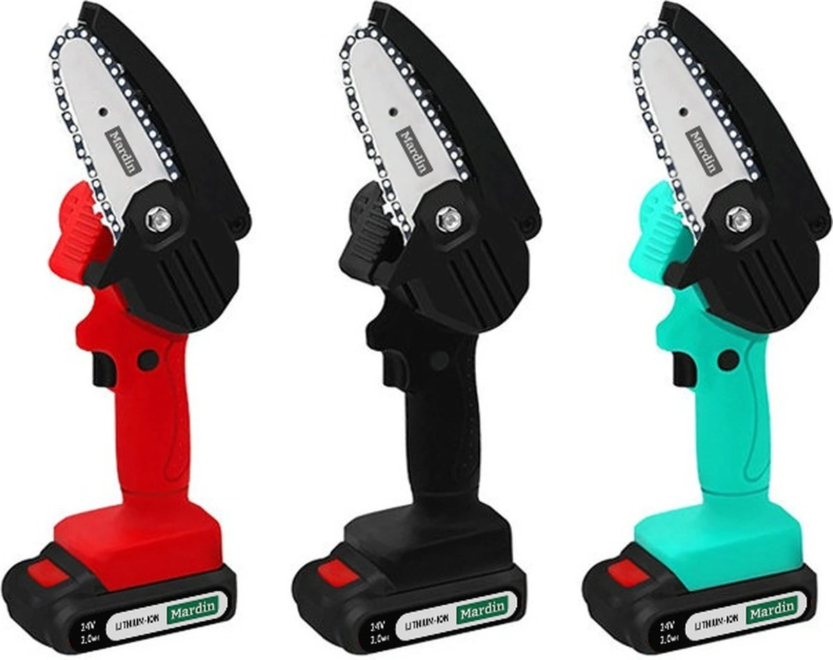 Mardin Mini Kettingzaag Accessoires Set - Snoeizaag - Kettingzaag - Kettingzaag Electrisch - 2x Ketting Plus X2 Zaagblad - Afbeelding 2