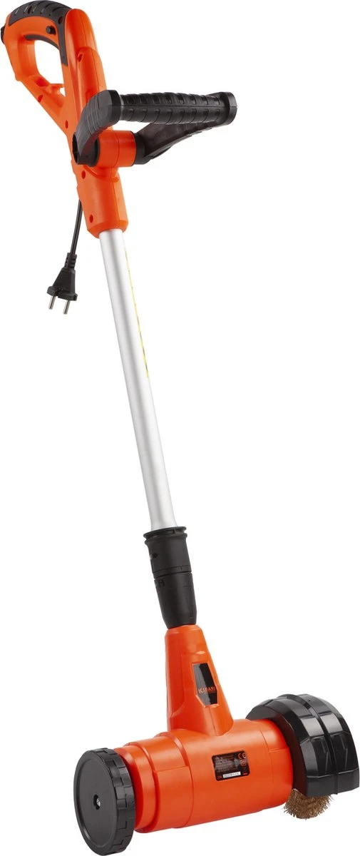 Kibani Elektrische Onkruidborstel 400W - Inclusief 2 Borstels - 11cm Diameter - Voegenreiniger - Stalen En Nylon Borstel - Voegenborstel - Onkruidverwijderaar - Onkruidverdelger - Voegborstel - Afbeelding 2