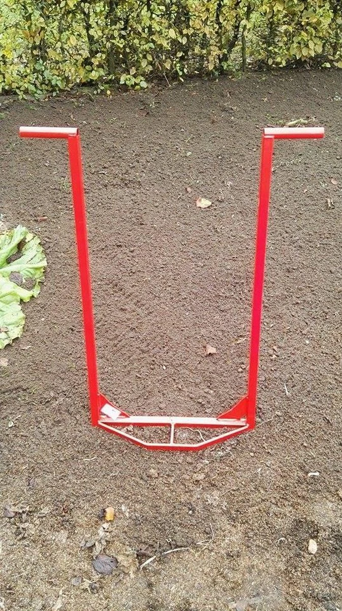 Woelvork Spitvork 5 Tanden 52cm Breed 25 Cm Diep Polet - Afbeelding 2