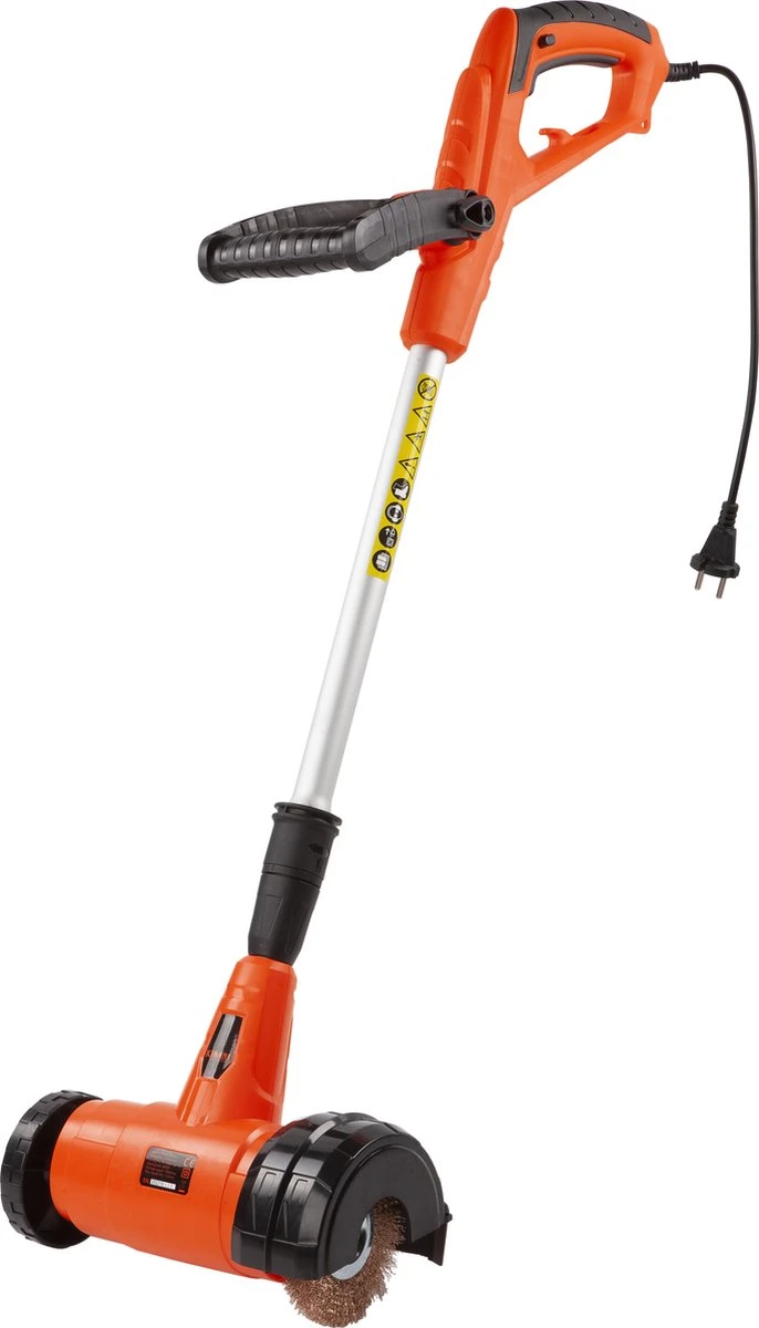 Kibani Elektrische Onkruidborstel 400W - Inclusief 2 Borstels - 11cm Diameter - Voegenreiniger - Stalen En Nylon Borstel - Voegenborstel - Onkruidverwijderaar - Onkruidverdelger - Voegborstel - Afbeelding 8