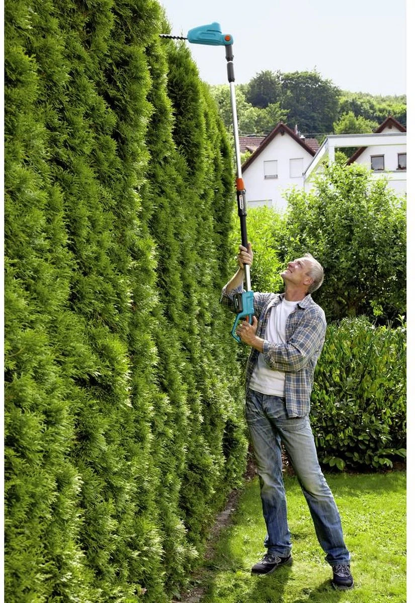 GARDENA - Telescopische Heggenschaar (Zonder Accu) - THS 42/18V P4A - Meslengte 42cm - Tandmes Opening 16mm - Afbeelding 12