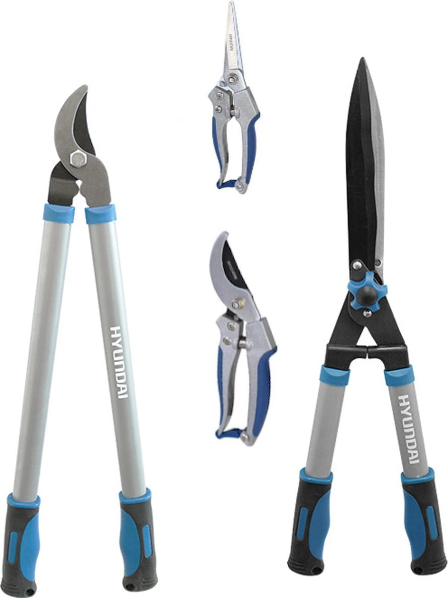 Hyundai Snoeiset 3-delig - Snoeischaar - Takkenschaar - Heggenschaar - Afbeelding 9