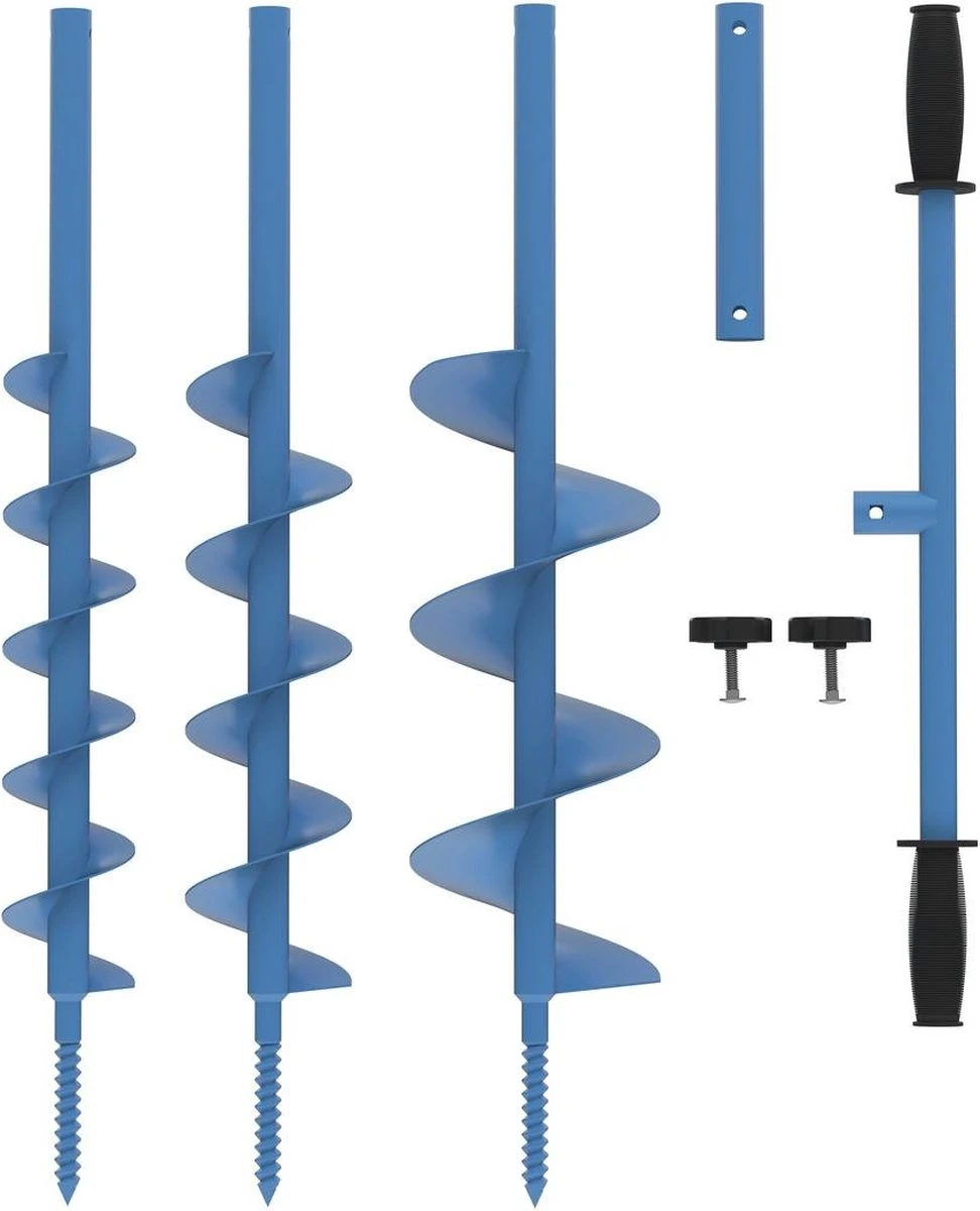 Güde 3-in-1 Handgrondboor Met 3 Booropzetstukken - GH 80-150 - Afbeelding 6